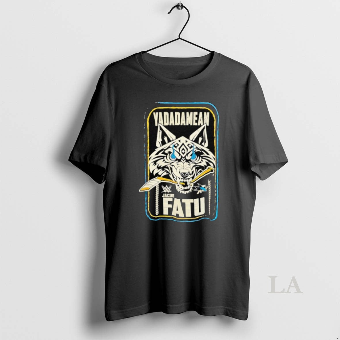 Original Jacob Fatu X San Jose Sharks Yadadamean - Adult & Kids T-Shirts, Sweatshirts & Hoodies apparel design preview 1