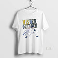 Original Jacob Misiorowski Mister October Signature - Adult & Kids T-Shirts, Sweatshirts & Hoodies apparel design preview 1