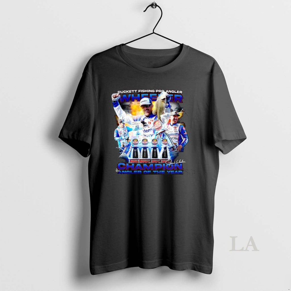 Original Jacob Wheeler Duckett Fishing Pro Angler - Adult & Kids T-Shirts, Sweatshirts & Hoodies apparel design preview 1