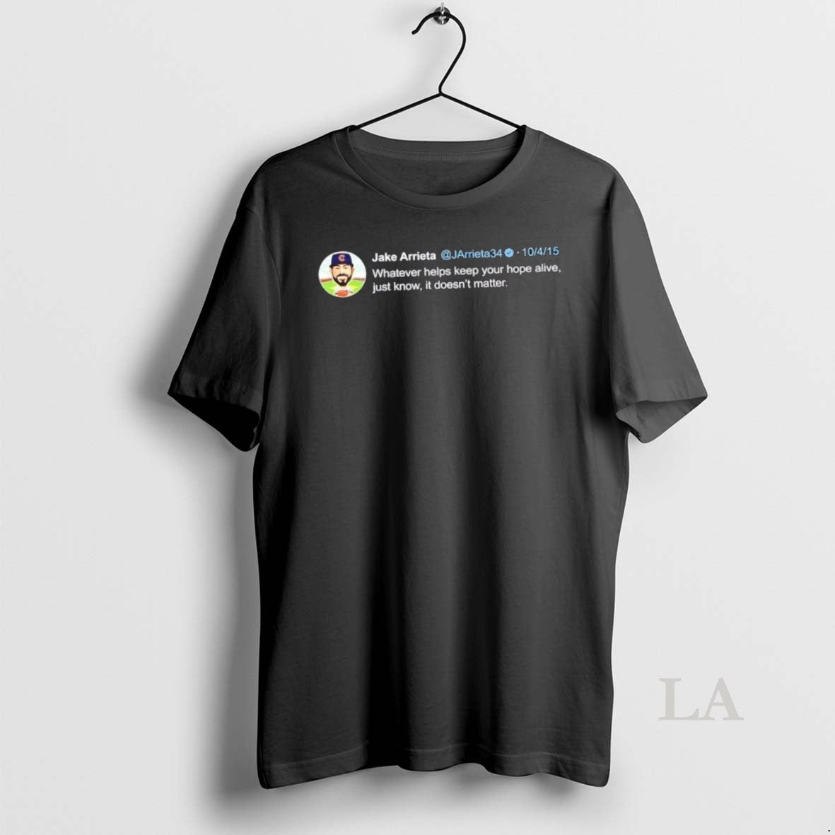 Original Jake Arrieta Chicago Cubs Whatever Helps - Adult & Kids T-Shirts, Sweatshirts & Hoodies apparel design preview 1