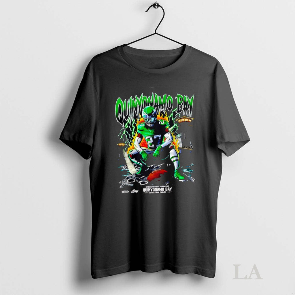 Original Jalen Hurts Quinyonamo Bay - Adult & Kids T-Shirts, Sweatshirts & Hoodies apparel design preview 1