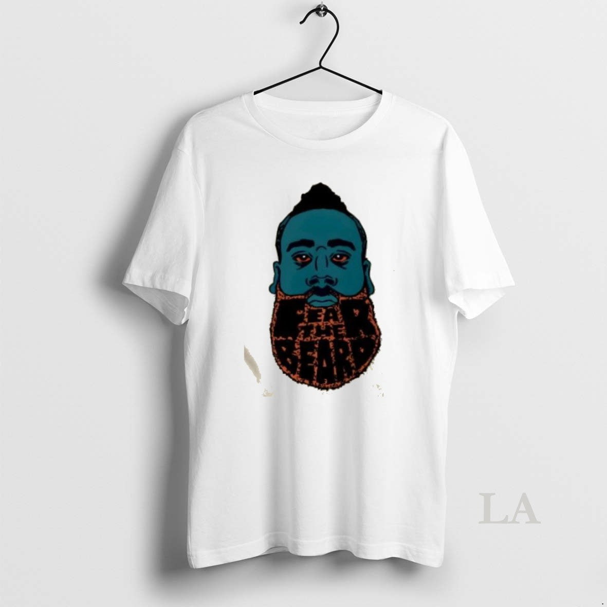 Original James Harden Parody Fear The Beard - Adult & Kids T-Shirts, Sweatshirts & Hoodies apparel design preview 1