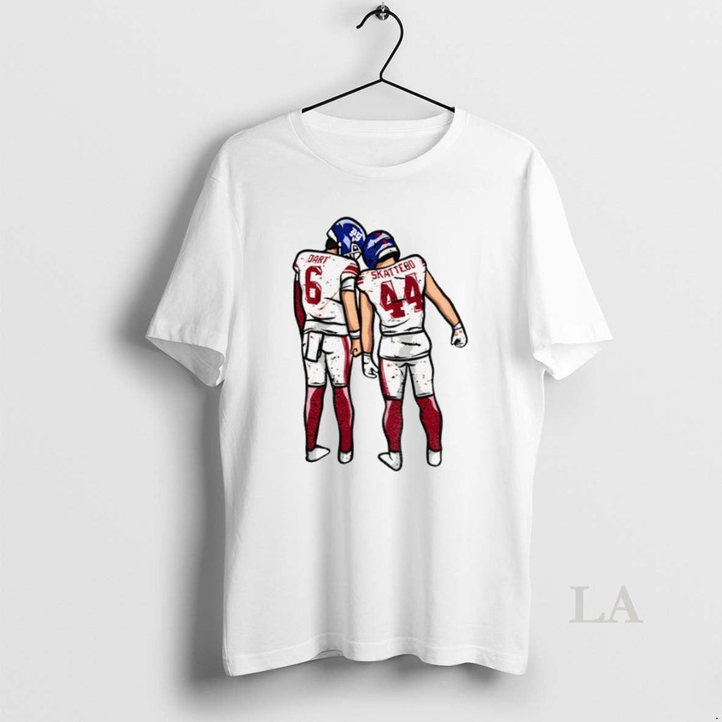 Original Jaxson Dart Cam Skattebo New York Football - Adult & Kids T-Shirts, Sweatshirts & Hoodies apparel design preview 1