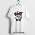 Original Jaxson Dart New York Giants Caricature - Adult & Kids T-Shirts, Sweatshirts & Hoodies apparel design preview 1