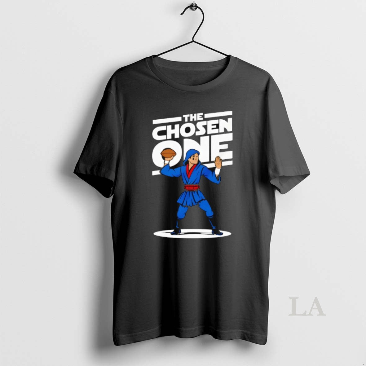 Original Jaxson Dart New York Giants The Chosen One - Adult & Kids T-Shirts, Sweatshirts & Hoodies apparel design preview 1