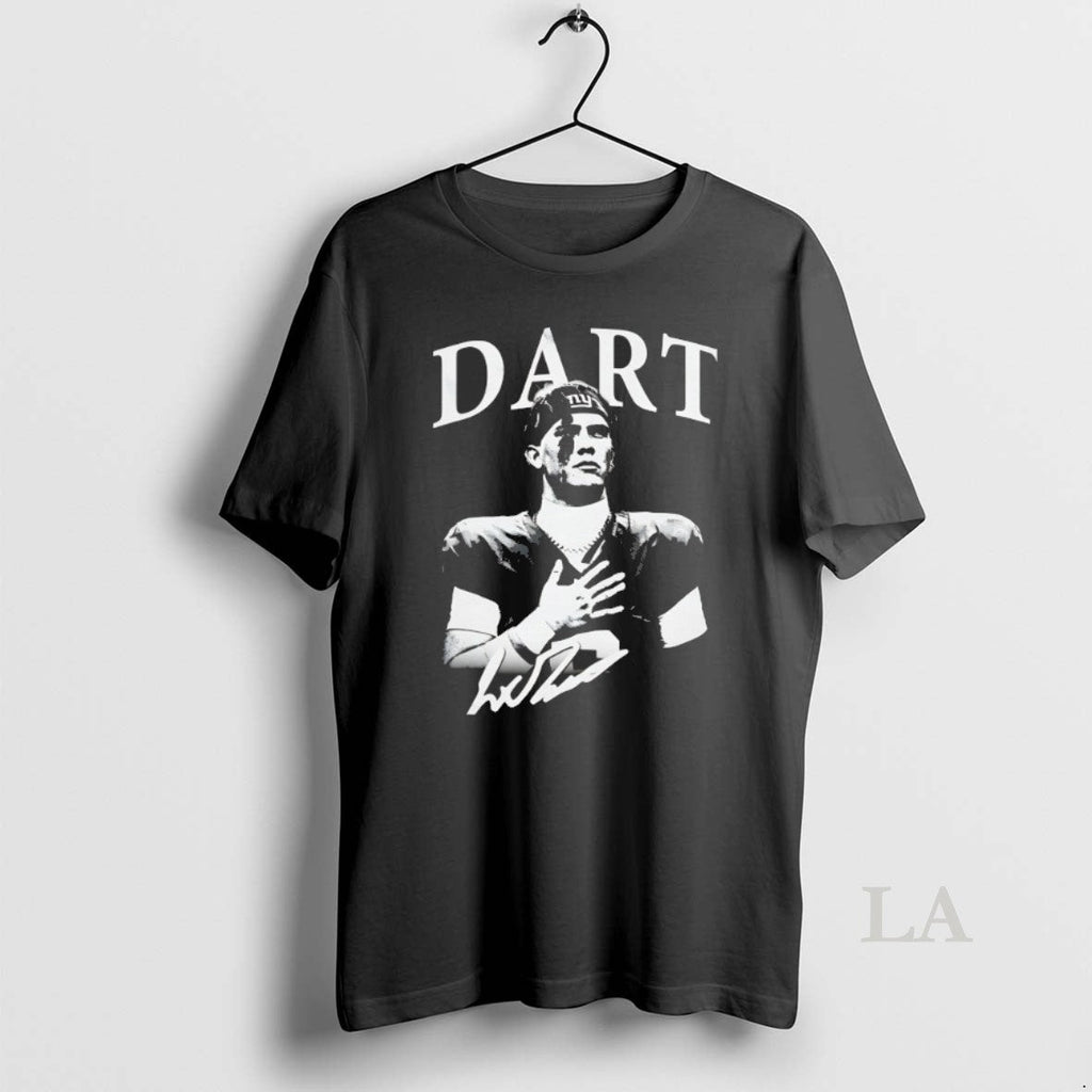Original Jaxson Dart New York Giants Signature - Adult & Kids T-Shirts, Sweatshirts & Hoodies apparel design preview 1