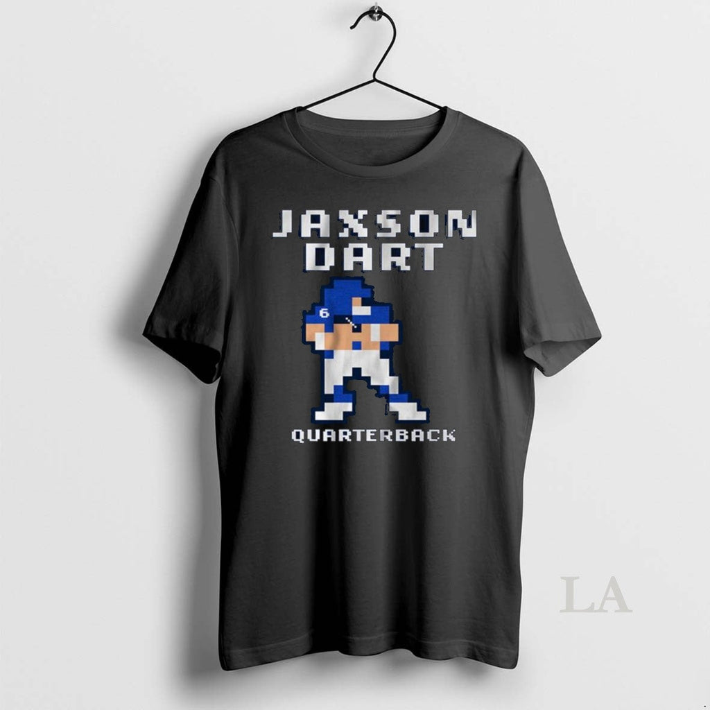 Original Jaxson Dart Quarterback Retro Baller Long - Adult & Kids T-Shirts, Sweatshirts & Hoodies apparel design preview 1