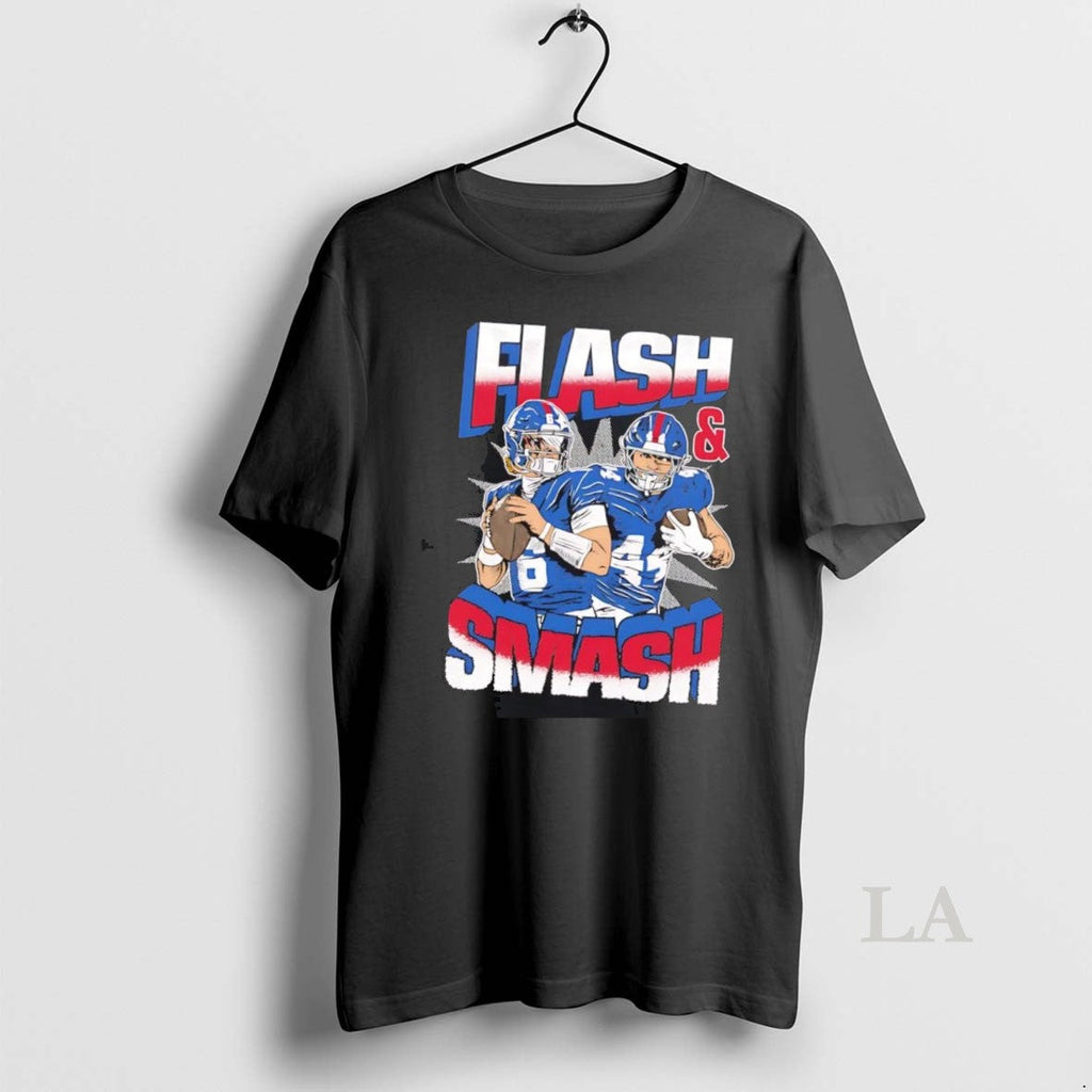 Original Jaxson Dart And Cam Skattebo Flash Smash New - Adult & Kids T-Shirts, Sweatshirts & Hoodies apparel design preview 1