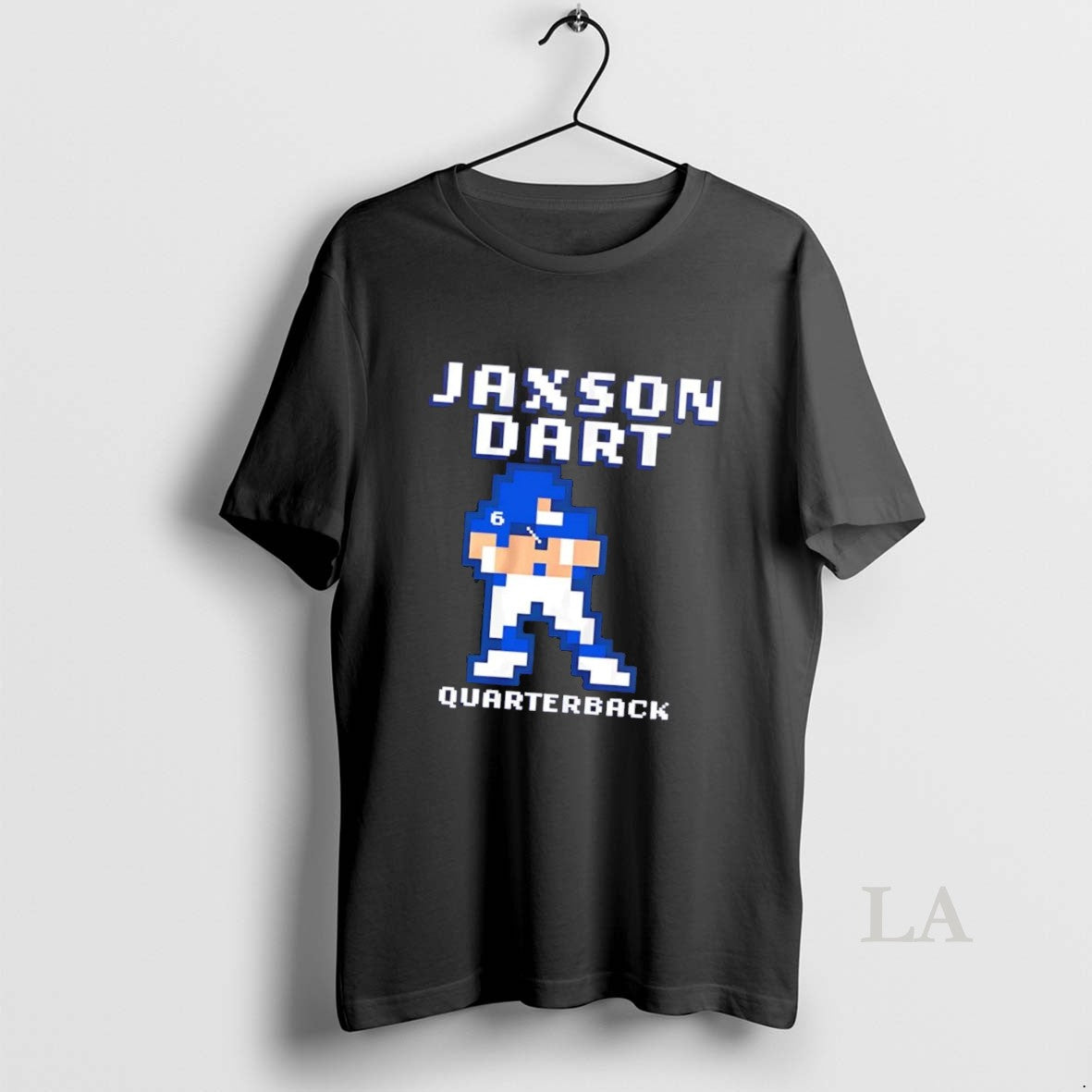Original Jaxson Dart Pixel Baller Quarterback New - Adult & Kids T-Shirts, Sweatshirts & Hoodies apparel design preview 1