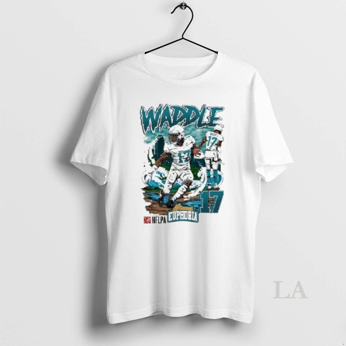 Original Jaylen Waddle Planet Euphoria - Adult & Kids T-Shirts, Sweatshirts & Hoodies apparel design preview 1