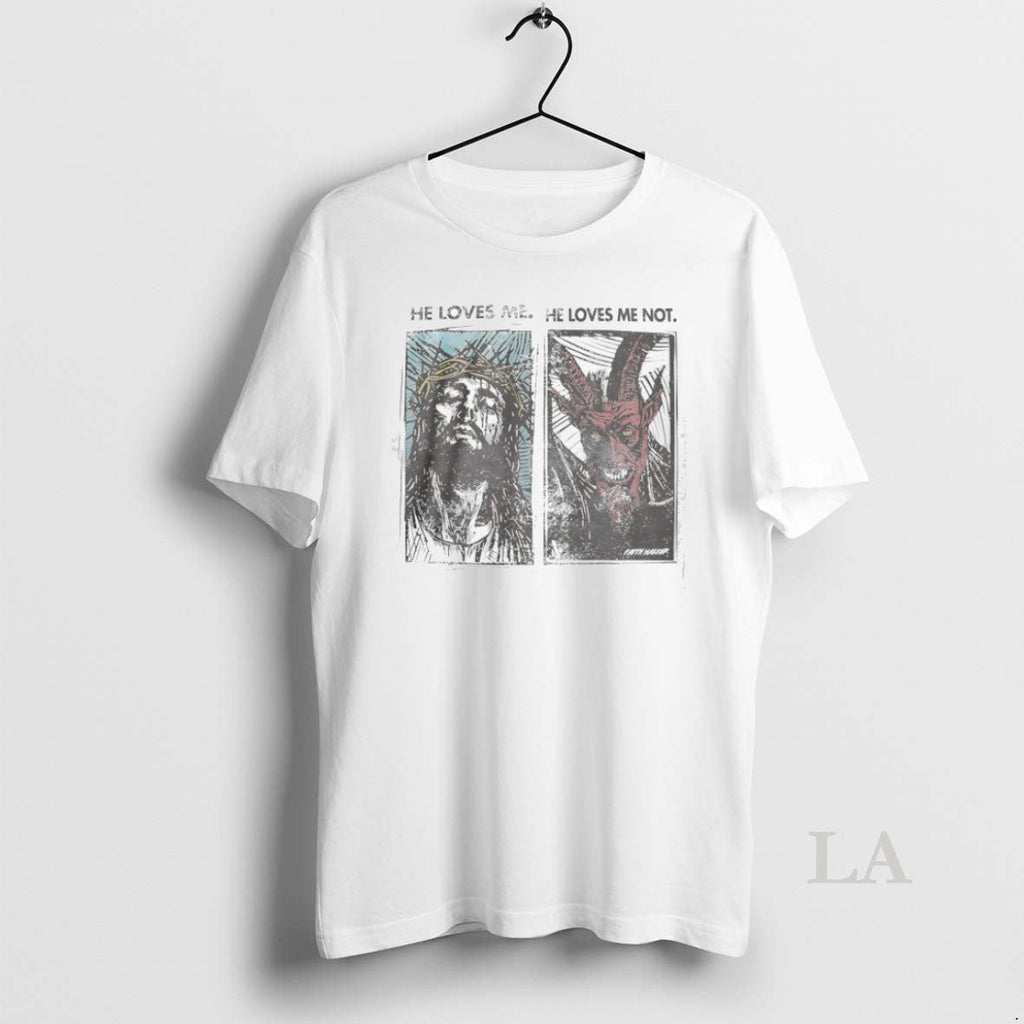 Original Jesus He Loves Me And Devil Not - Adult & Kids T-Shirts, Sweatshirts & Hoodies apparel design preview 1
