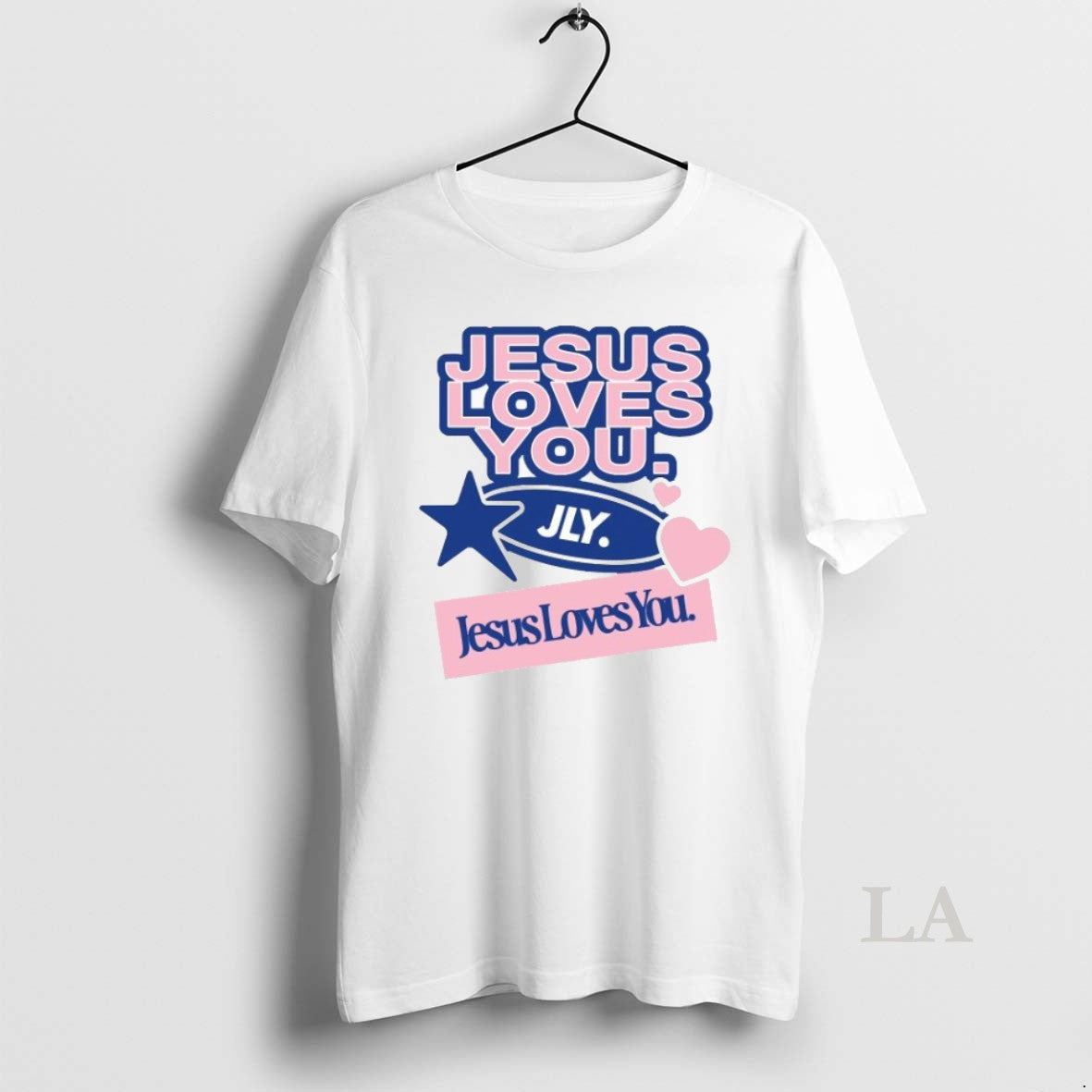 Original Jesus Loves You Overbranded - Adult & Kids T-Shirts, Sweatshirts & Hoodies apparel design preview 1