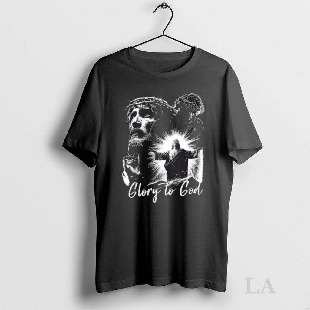 Original Jesus Glory To God Retro - Adult & Kids T-Shirts, Sweatshirts & Hoodies apparel design preview 1
