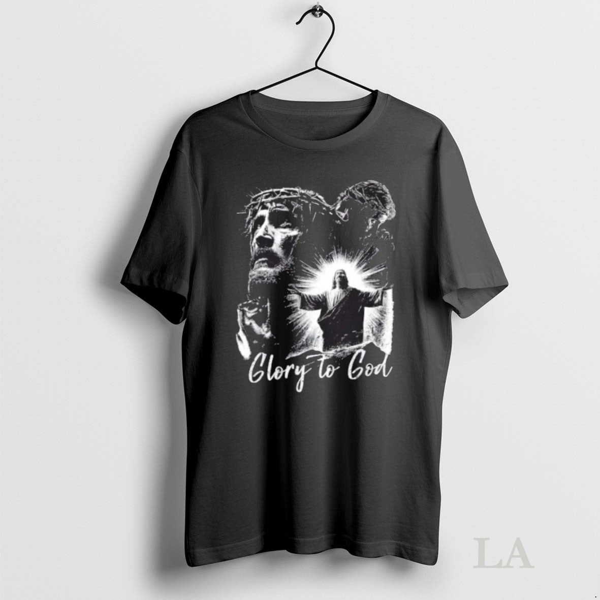 Original Jesus Glory To God Retro - Adult & Kids T-Shirts, Sweatshirts & Hoodies apparel design preview 1