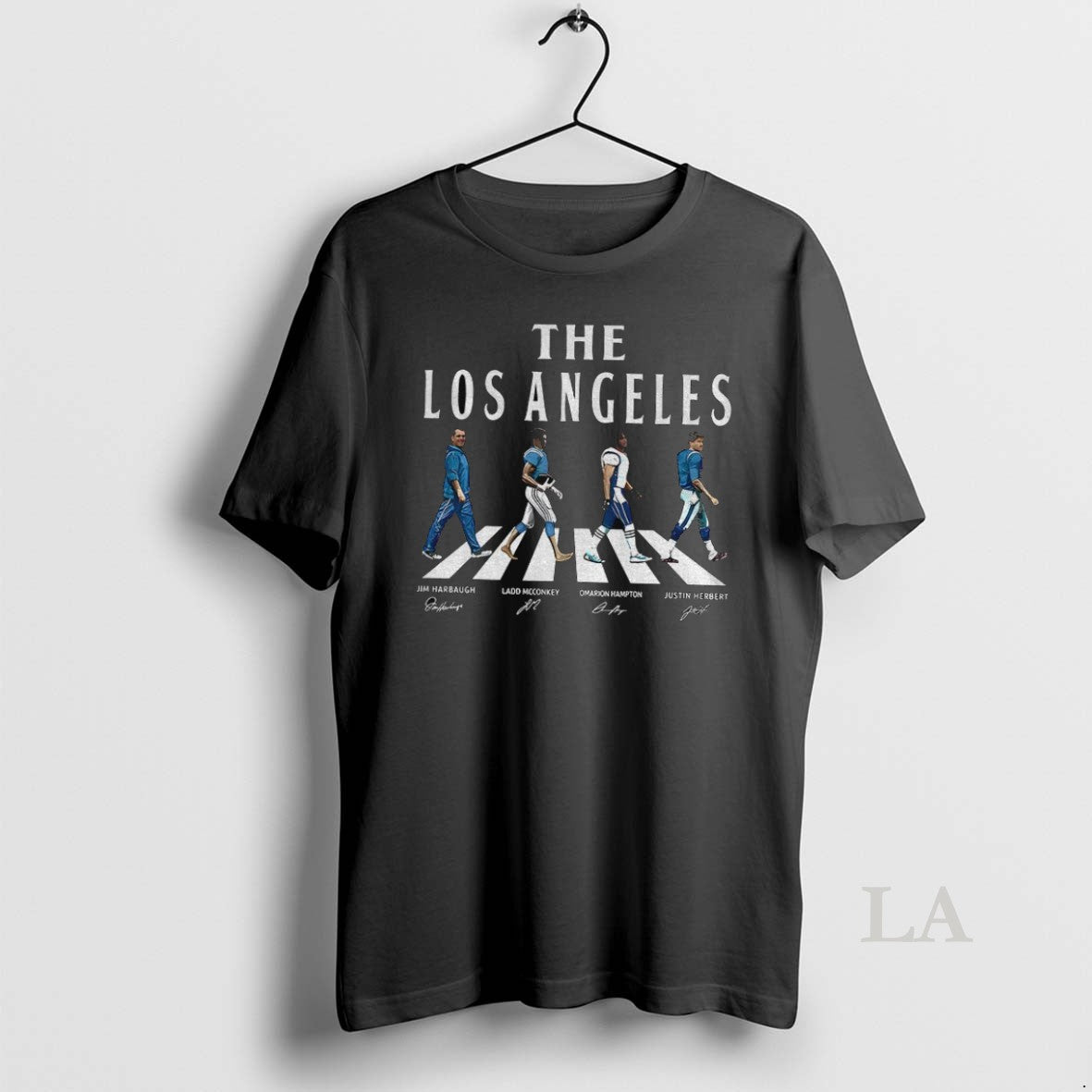 Original Jim Harbaugh Ladd Mcconkey Omarion Hampton - Adult & Kids T-Shirts, Sweatshirts & Hoodies apparel design preview 1