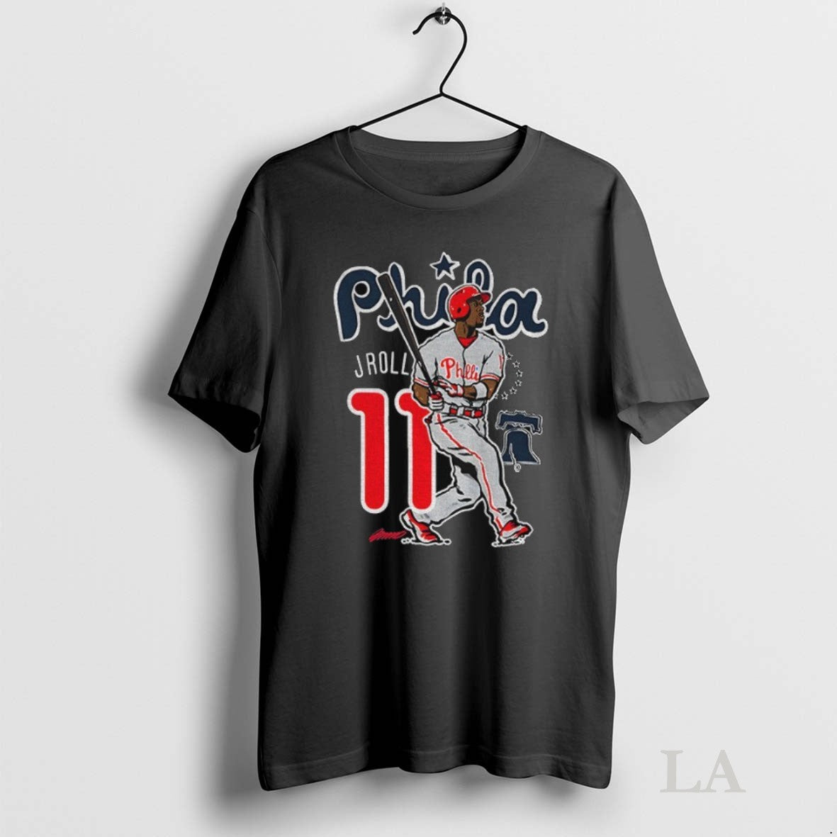 Original Jimmy Rollins 11 Philadelphia Phillies Mlb - Adult & Kids T-Shirts, Sweatshirts & Hoodies apparel design preview 1