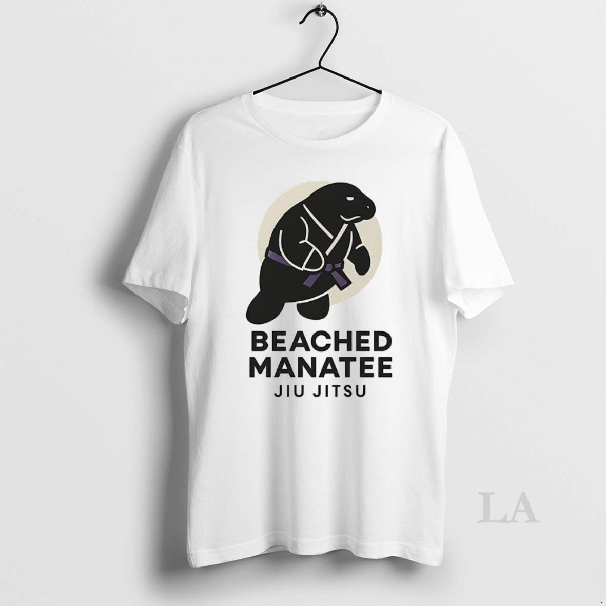 Original Jiu Jitsu Beached Manatee - Adult & Kids T-Shirts, Sweatshirts & Hoodies apparel design preview 1