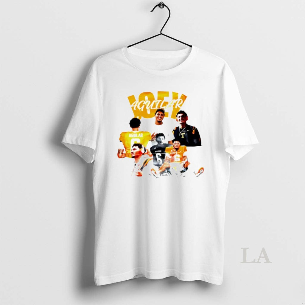 Original Joey Aguilar Tennessee Volunteers Football - Adult & Kids T-Shirts, Sweatshirts & Hoodies apparel design preview 1