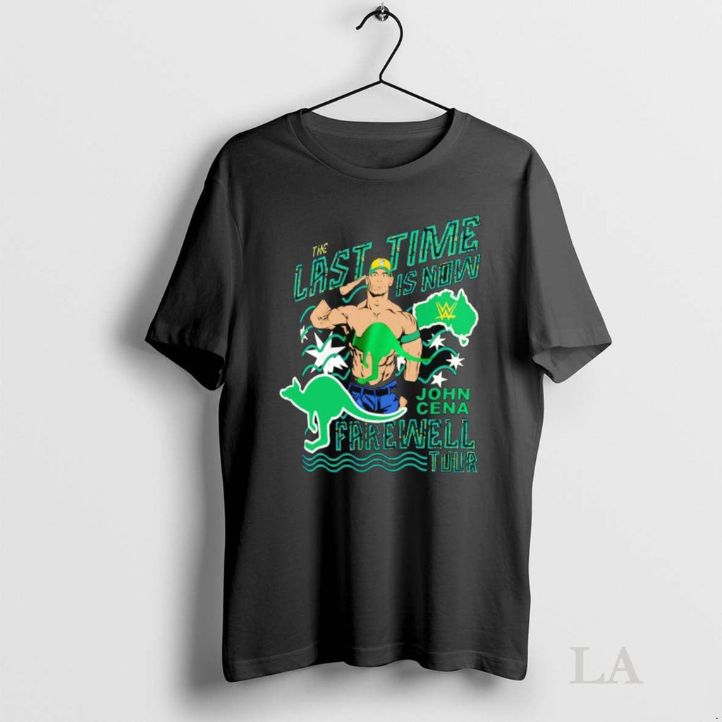 Original John Cena Farewell Tour 2025 The Last Time - Adult & Kids T-Shirts, Sweatshirts & Hoodies apparel design preview 1
