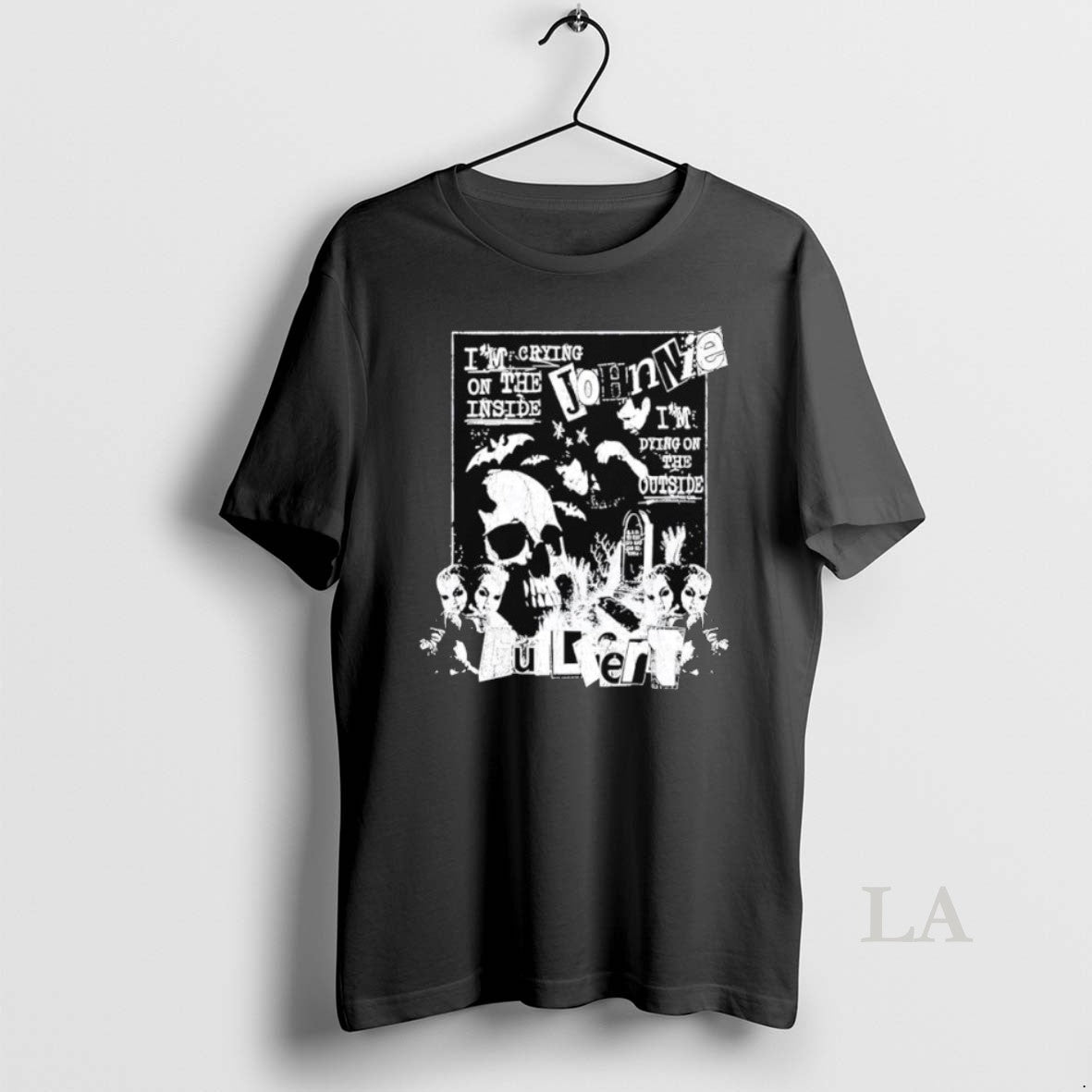 Original Johnnie Guilbert Collage Im Crying On The - Adult & Kids T-Shirts, Sweatshirts & Hoodies apparel design preview 1