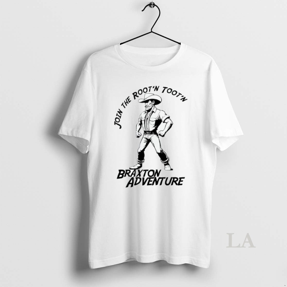 Original Join The Rootn Tootn Braxton Adventure - Adult & Kids T-Shirts, Sweatshirts & Hoodies apparel design preview 1