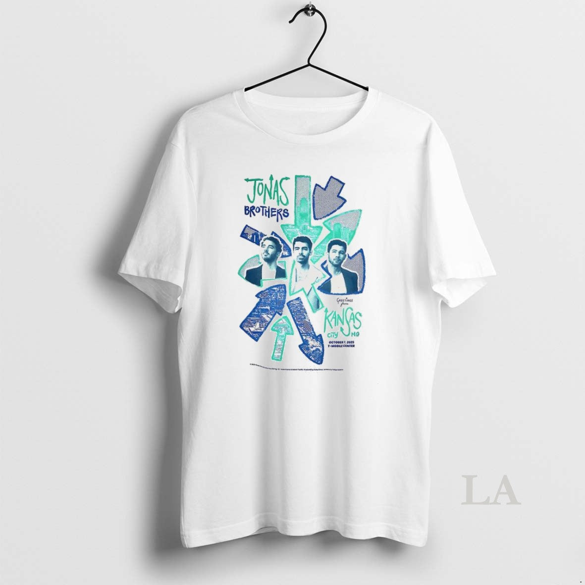 Original Jonas Brothers Kansas City Mo 2025 - Adult & Kids T-Shirts, Sweatshirts & Hoodies apparel design preview 1