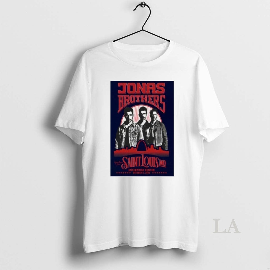 Original Jonas Brothers Oct 12 2025 Saint Louis Mo - Adult & Kids T-Shirts, Sweatshirts & Hoodies apparel design preview 1