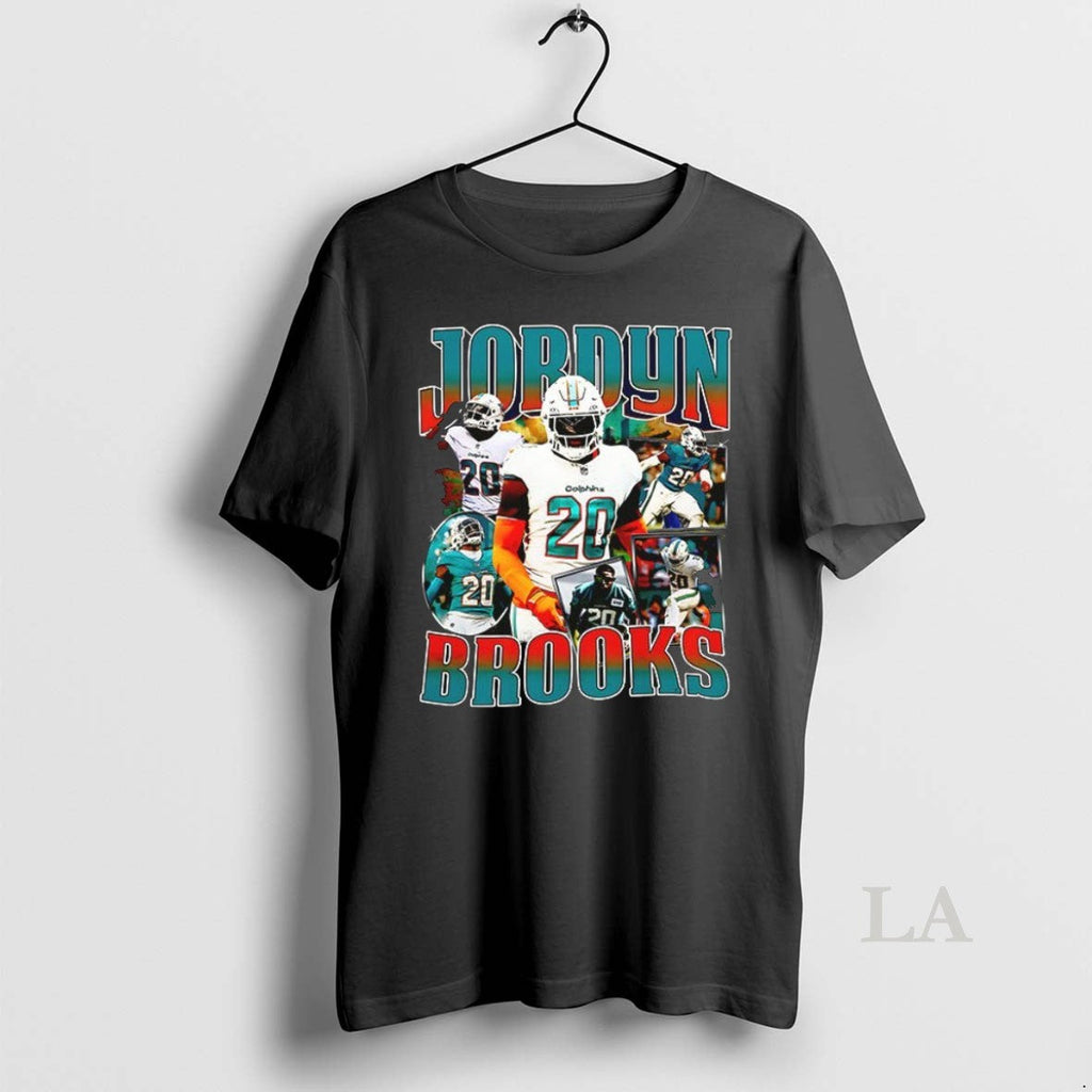 Original Jordyn Brooks Miami Dolphins Graphic Ceramic - Adult & Kids T-Shirts, Sweatshirts & Hoodies apparel design preview 1