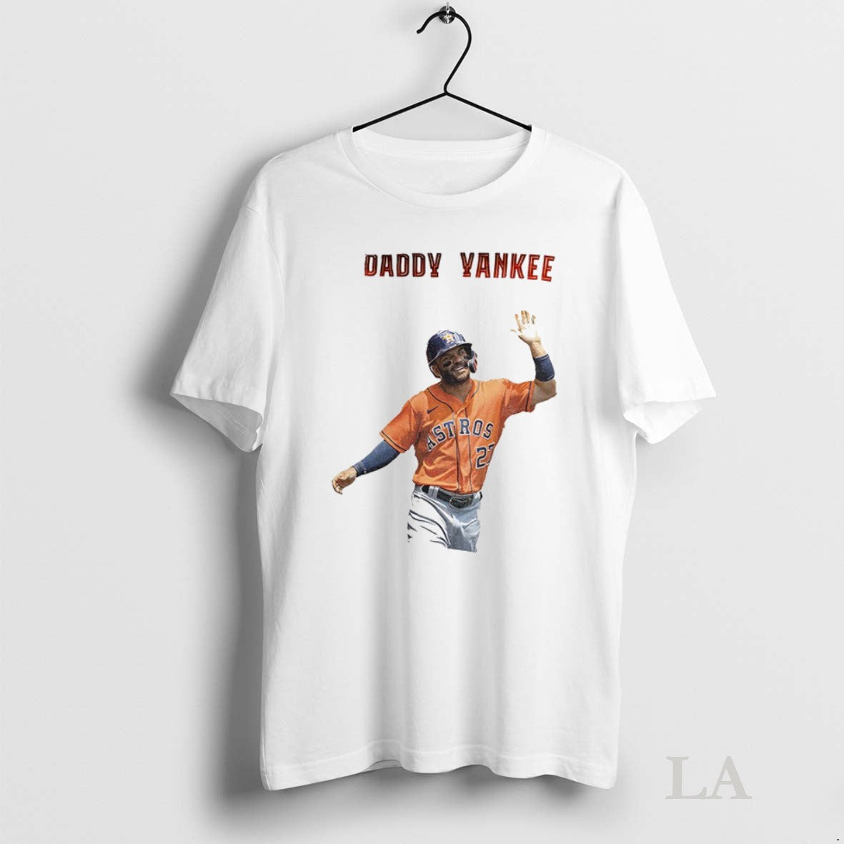 Original Jose Altuve Houston Astros Daddy Yankees - Adult & Kids T-Shirts, Sweatshirts & Hoodies apparel design preview 1