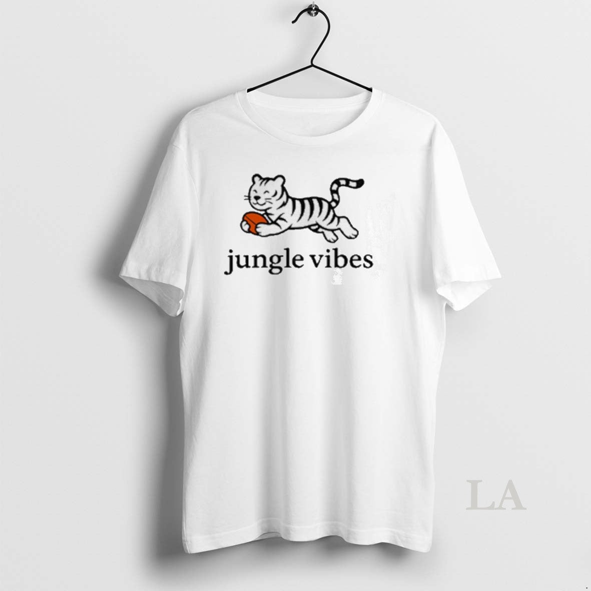 Original Jungle Vibes Run Wild White Tiger - Adult & Kids T-Shirts, Sweatshirts & Hoodies apparel design preview 1