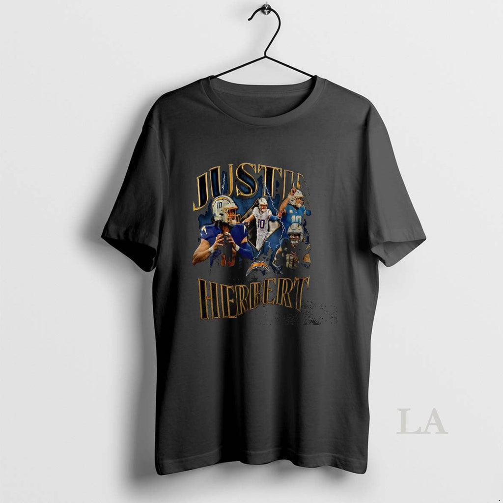 Original Justin Herbert Qb1 Chargers Graphic - Adult & Kids T-Shirts, Sweatshirts & Hoodies apparel design preview 1