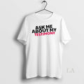 Original Justin Williams Ask Me About My Testimony - Adult & Kids T-Shirts, Sweatshirts & Hoodies apparel design preview 1