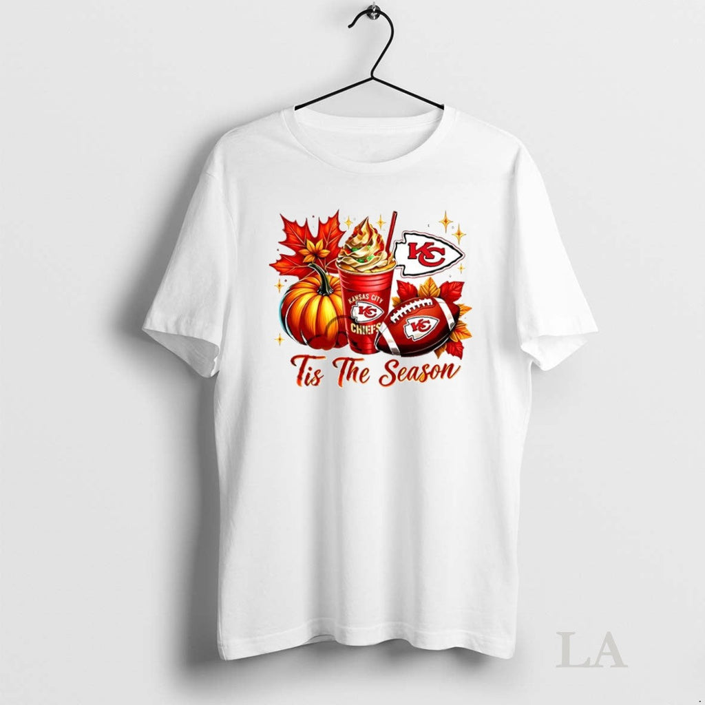 Original Kansas City Chiefs Tis The Season Halloween - Adult & Kids T-Shirts, Sweatshirts & Hoodies apparel design preview 1