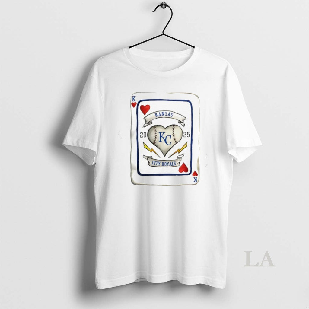 Original Kansas City Royals Playcard 2025 - Adult & Kids T-Shirts, Sweatshirts & Hoodies apparel design preview 1