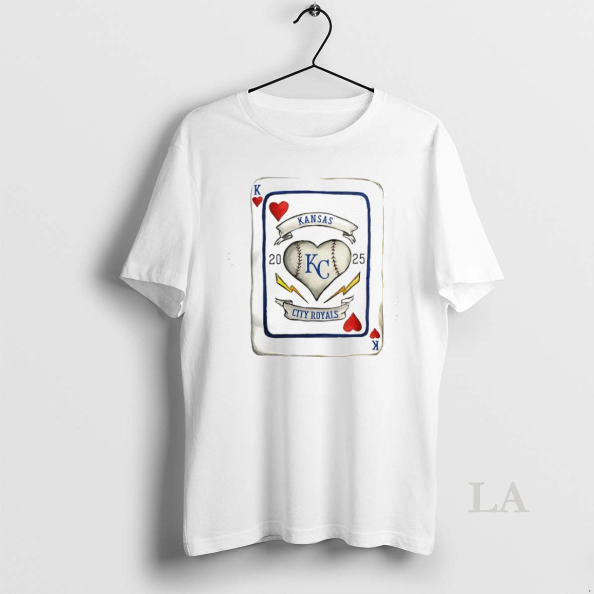 Original Kansas City Royals Playcard 2025 - Adult & Kids T-Shirts, Sweatshirts & Hoodies apparel design preview 1