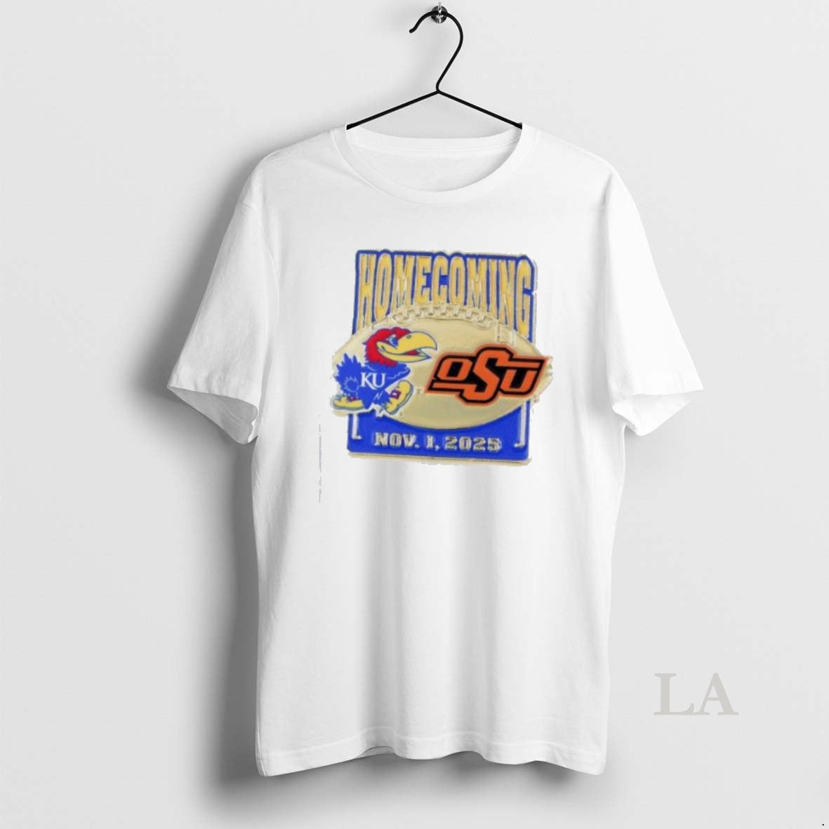 Original Kansas Jayhawks Vs Oklahoma State Game Day - Adult & Kids T-Shirts, Sweatshirts & Hoodies apparel design preview 1