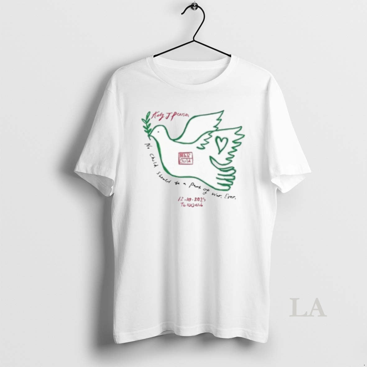 Original Katy J Pearson October 12 2025 The 100 Club - Adult & Kids T-Shirts, Sweatshirts & Hoodies apparel design preview 1