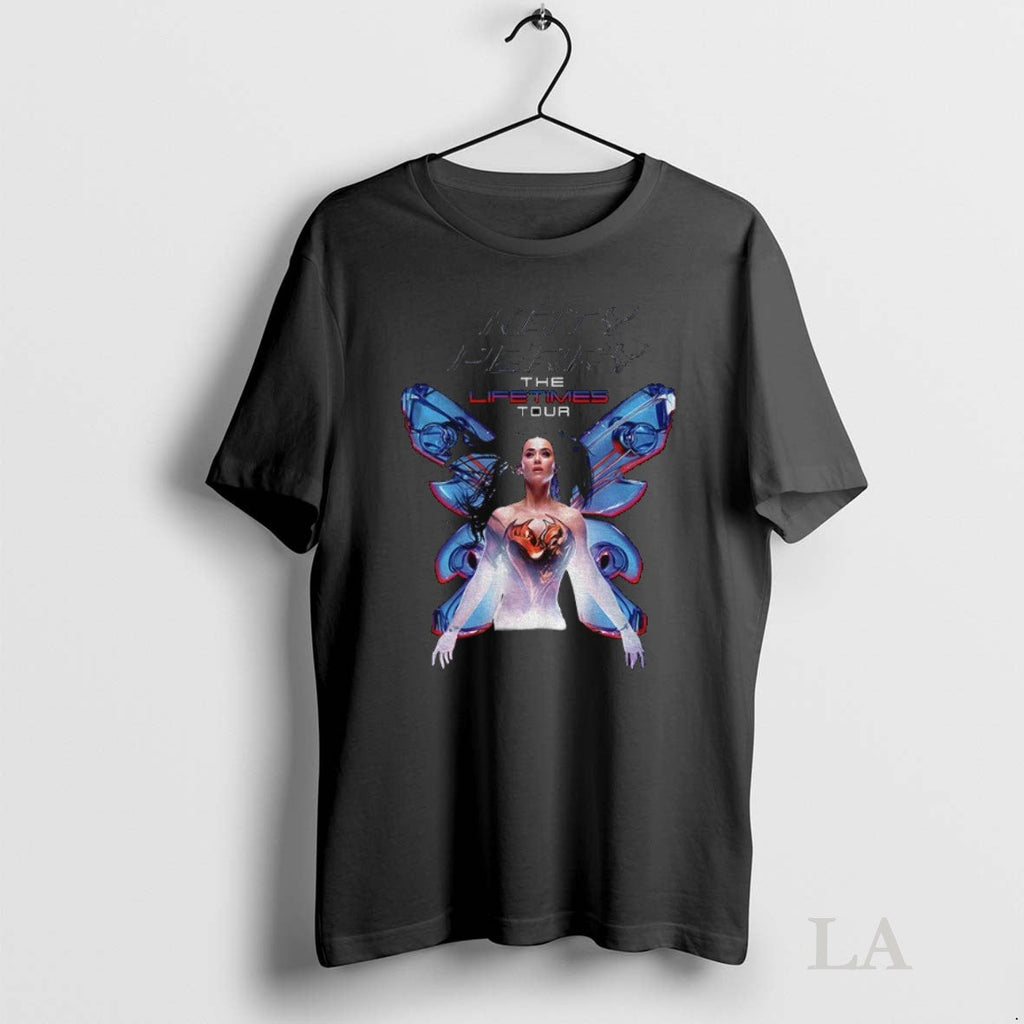 Original Katy Perry The Lifetimes Tour 2025 World - Adult & Kids T-Shirts, Sweatshirts & Hoodies apparel design preview 1