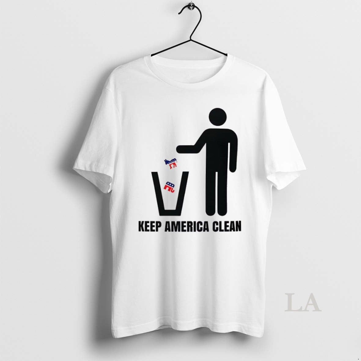 Original Keep America Clean - Adult & Kids T-Shirts, Sweatshirts & Hoodies apparel design preview 1