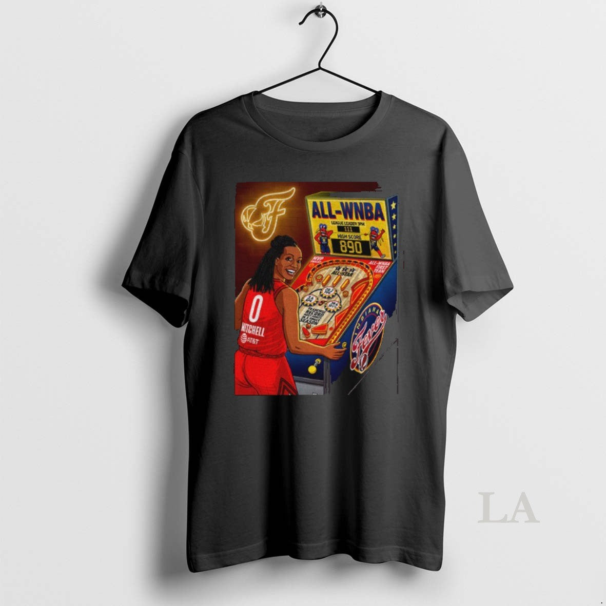 Original Kelsey Mitchell Indiana Fever Wnba Play Game - Adult & Kids T-Shirts, Sweatshirts & Hoodies apparel design preview 1