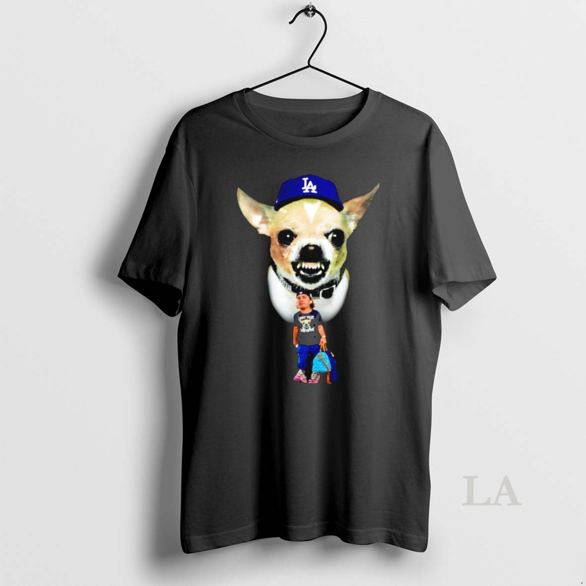 Original Kike Hermandez Chihuahua I Got That Dog In - Adult & Kids T-Shirts, Sweatshirts & Hoodies apparel design preview 1