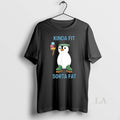 Original Kinda Fit Sorta Fat Funny Gym Penguin - Adult & Kids T-Shirts, Sweatshirts & Hoodies apparel design preview 1