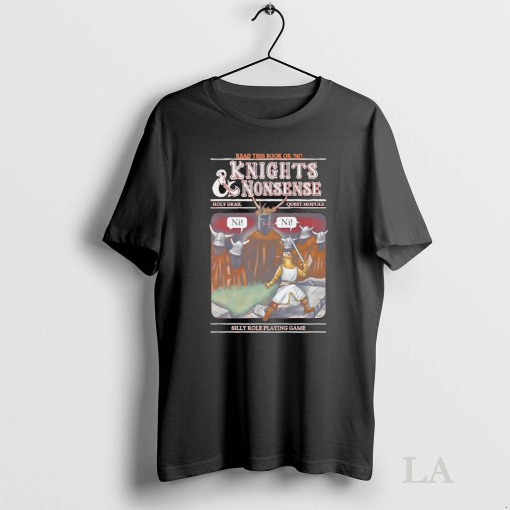 Original Knights Nonsense Holy Grail Quest Module - Adult & Kids T-Shirts, Sweatshirts & Hoodies apparel design preview 1