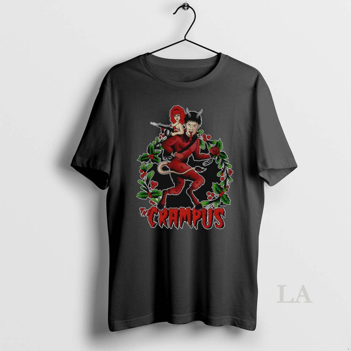 Original Krampus The Crampus Cartoon Horror Halloween - Adult & Kids T-Shirts, Sweatshirts & Hoodies apparel design preview 1