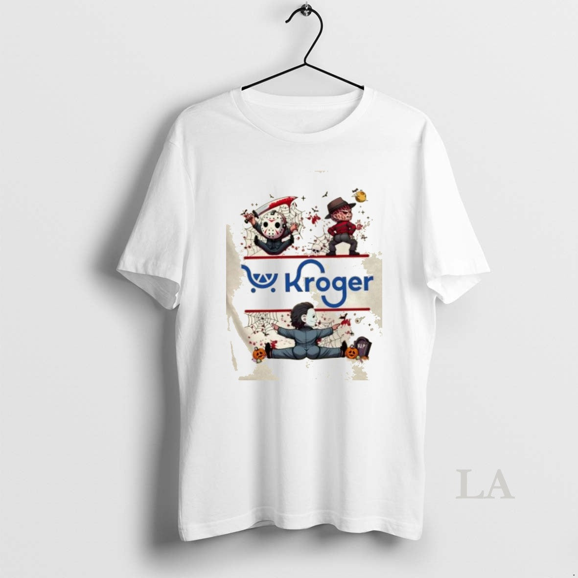 Original Kroger X Horror Movies Halloween Dance - Adult & Kids T-Shirts, Sweatshirts & Hoodies apparel design preview 1