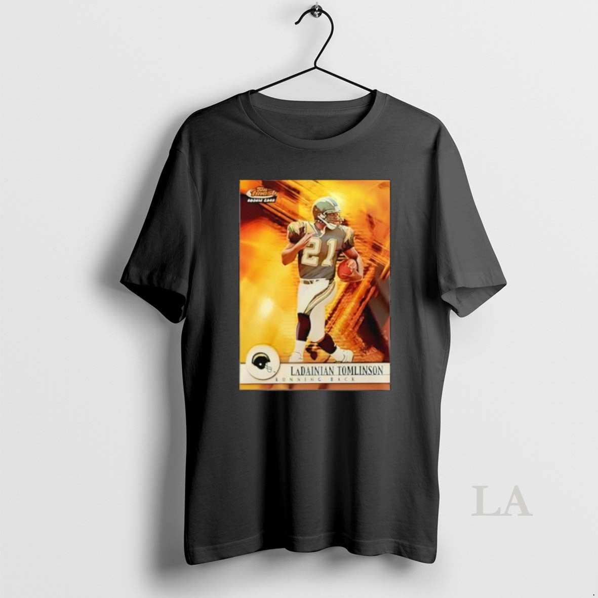 Original Ladainian Tomlinson San Diego Chargers Topps - Adult & Kids T-Shirts, Sweatshirts & Hoodies apparel design preview 1