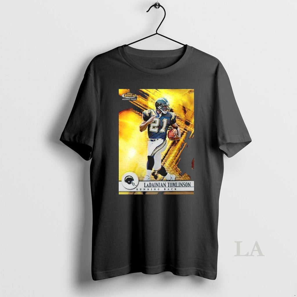 Original Ladainian Tomlinson Running Back Rookie Card - Adult & Kids T-Shirts, Sweatshirts & Hoodies apparel design preview 1