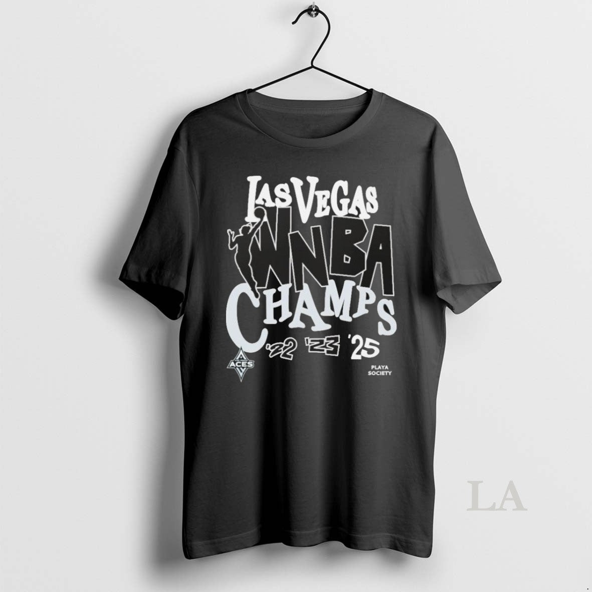 Original Las Vegas Aces 2025 Wnba Finals Champions 22 - Adult & Kids T-Shirts, Sweatshirts & Hoodies apparel design preview 1