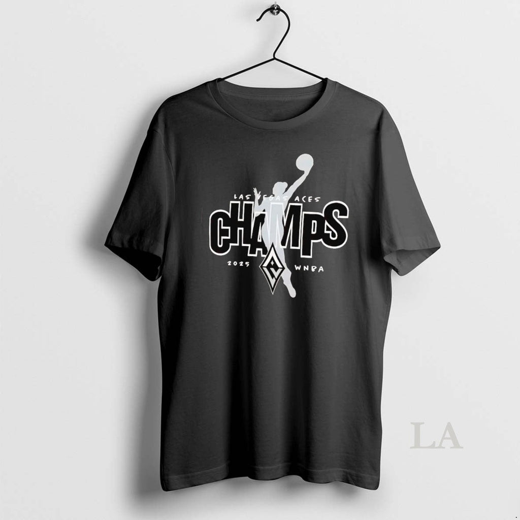 Original Las Vegas Aces Champs 2025 Wnba - Adult & Kids T-Shirts, Sweatshirts & Hoodies apparel design preview 1