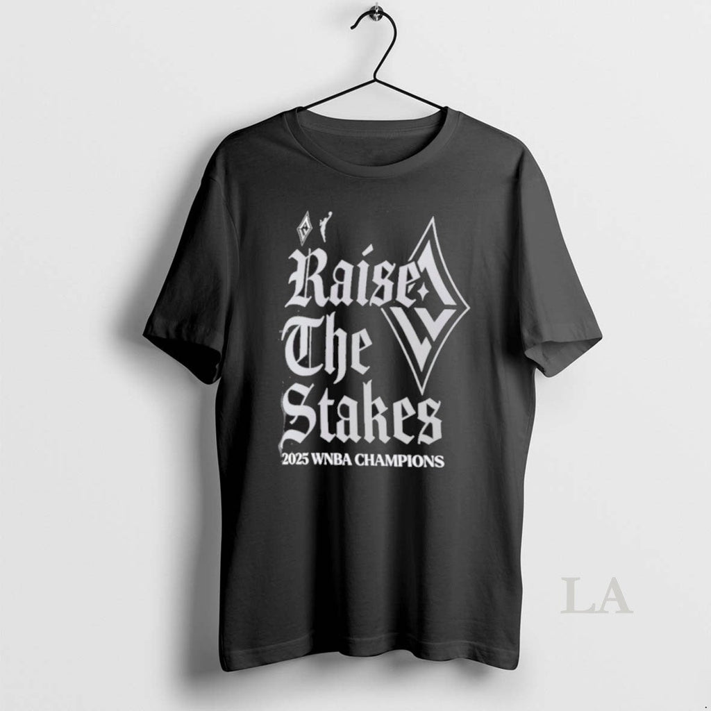 Original Las Vegas Aces Wnba Finals Champions Raise - Adult & Kids T-Shirts, Sweatshirts & Hoodies apparel design preview 1